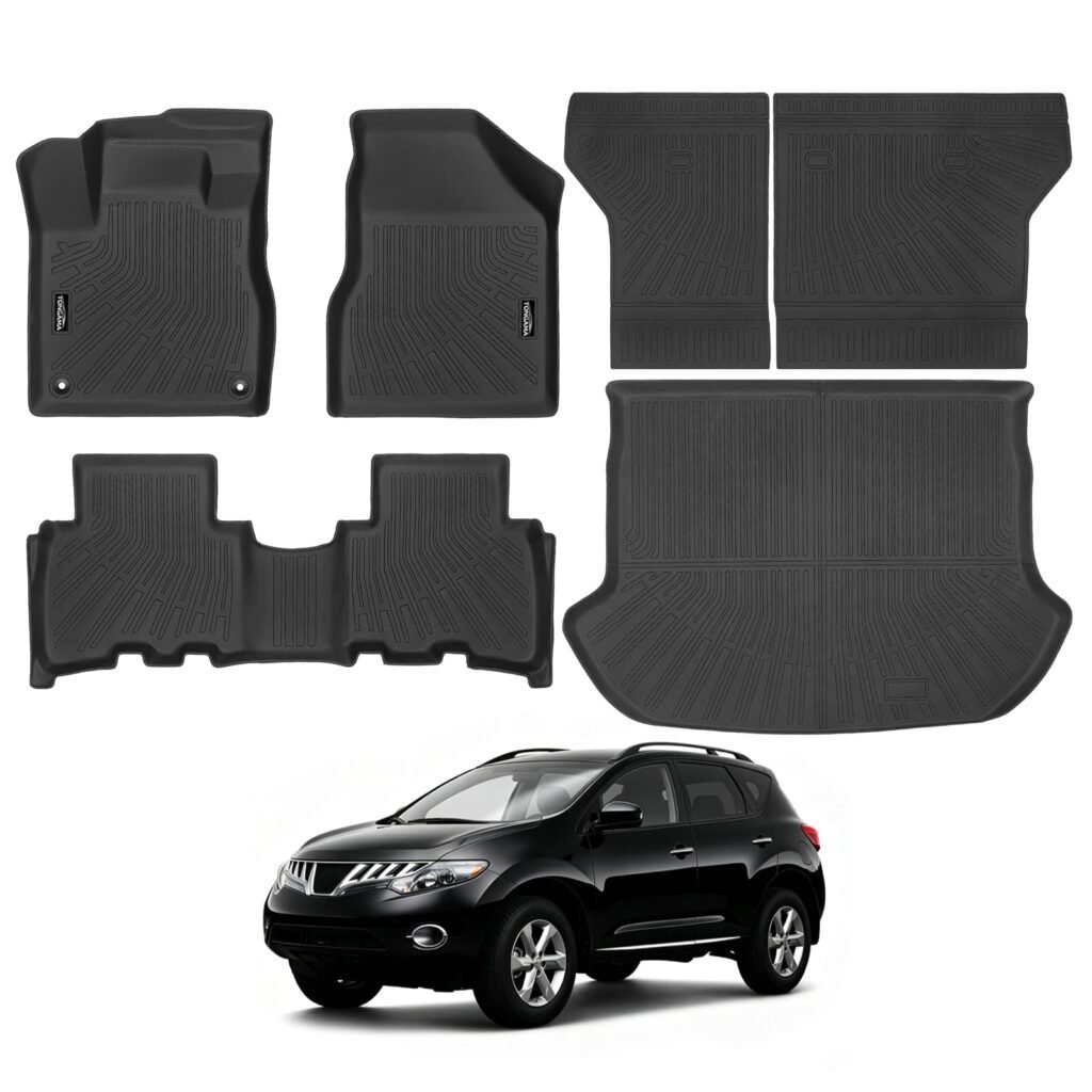 Tongama All Weather TPE Floor Mat Set for 2009-2014 Nissan Murano