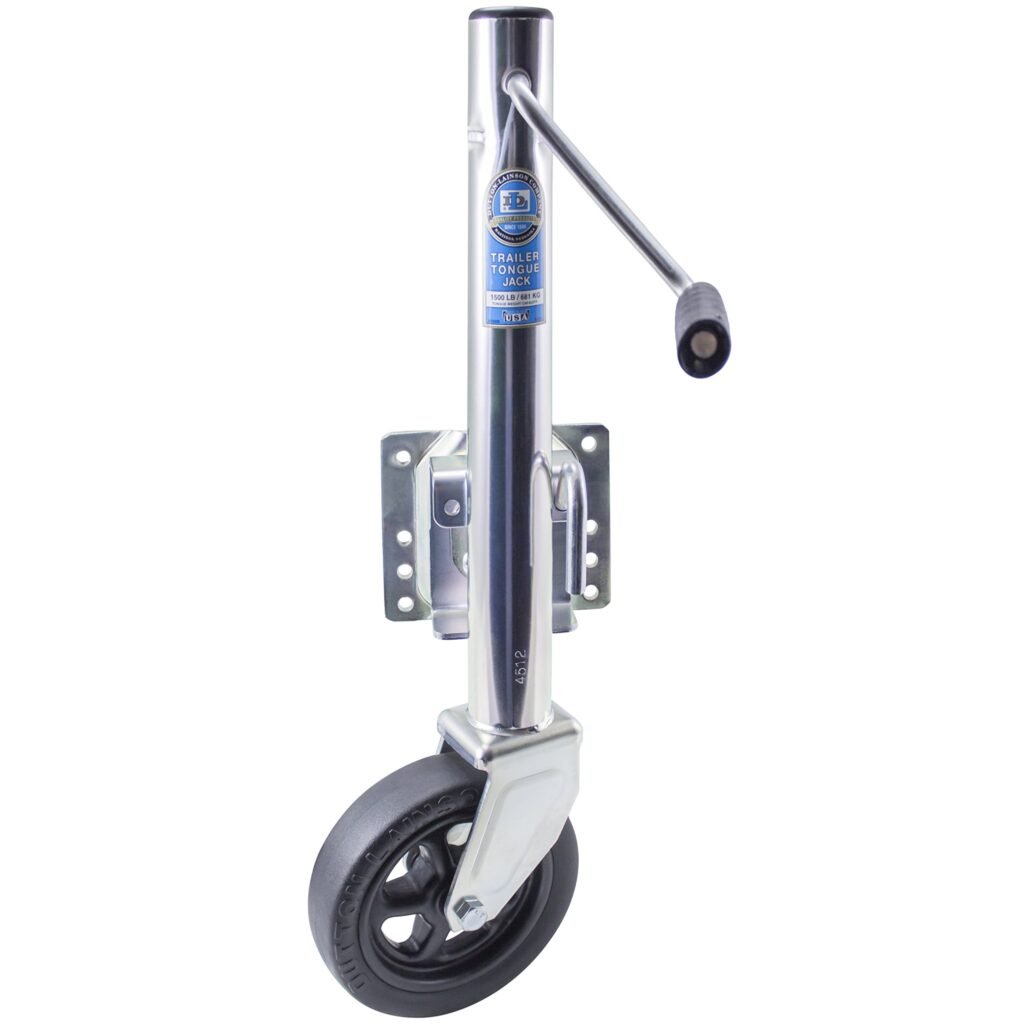 Dutton-Lainson - D-L - 6850 Swivel Tongue Jack - 8 in. Wheel - Made in USA