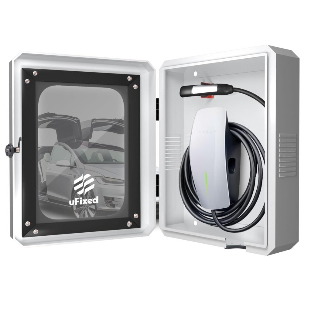 Ufixed Outdoor EV Charger Enclosure with Lock