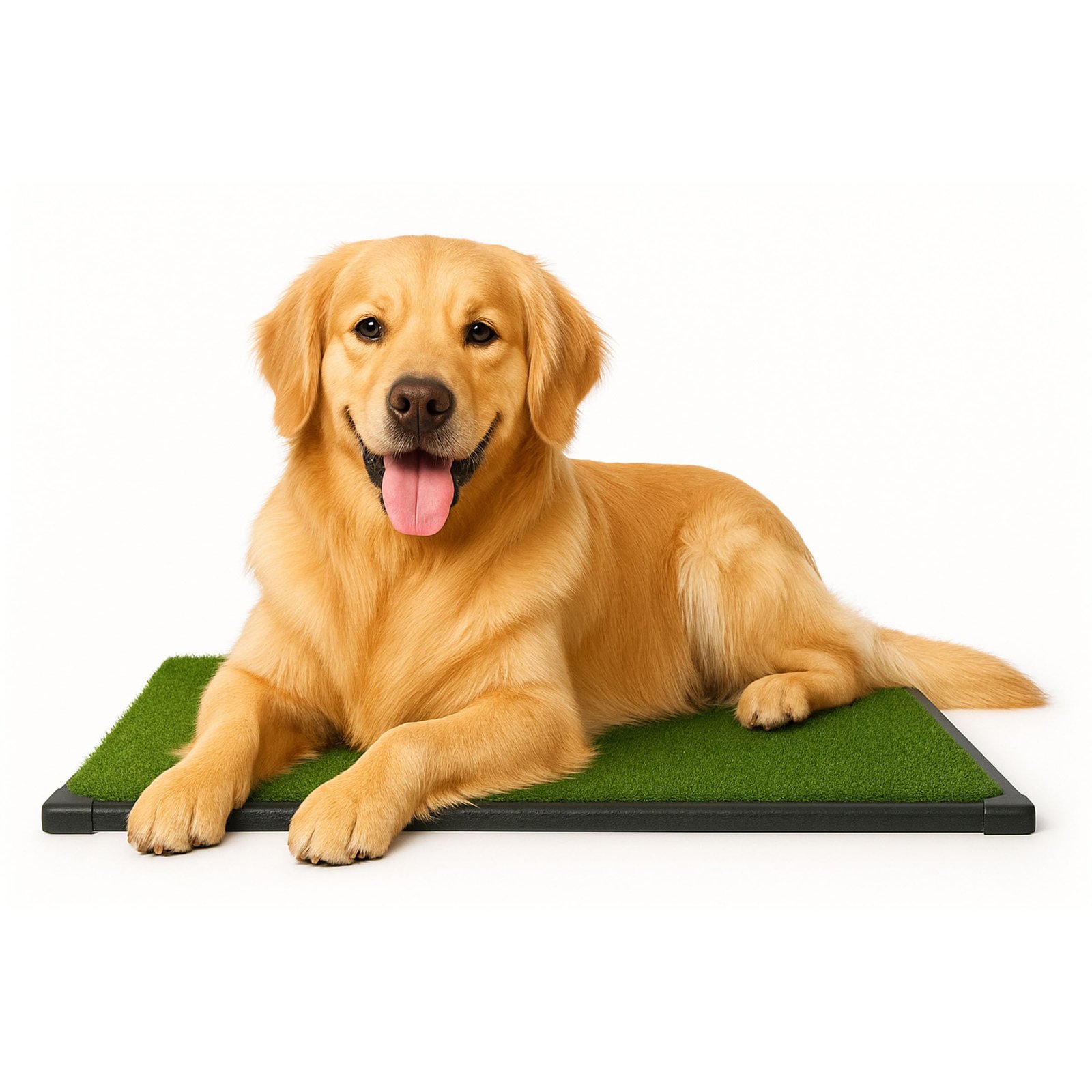 PETMAKER Artificial Grass Puppy Pee Pad with Tray, 20" x 30"