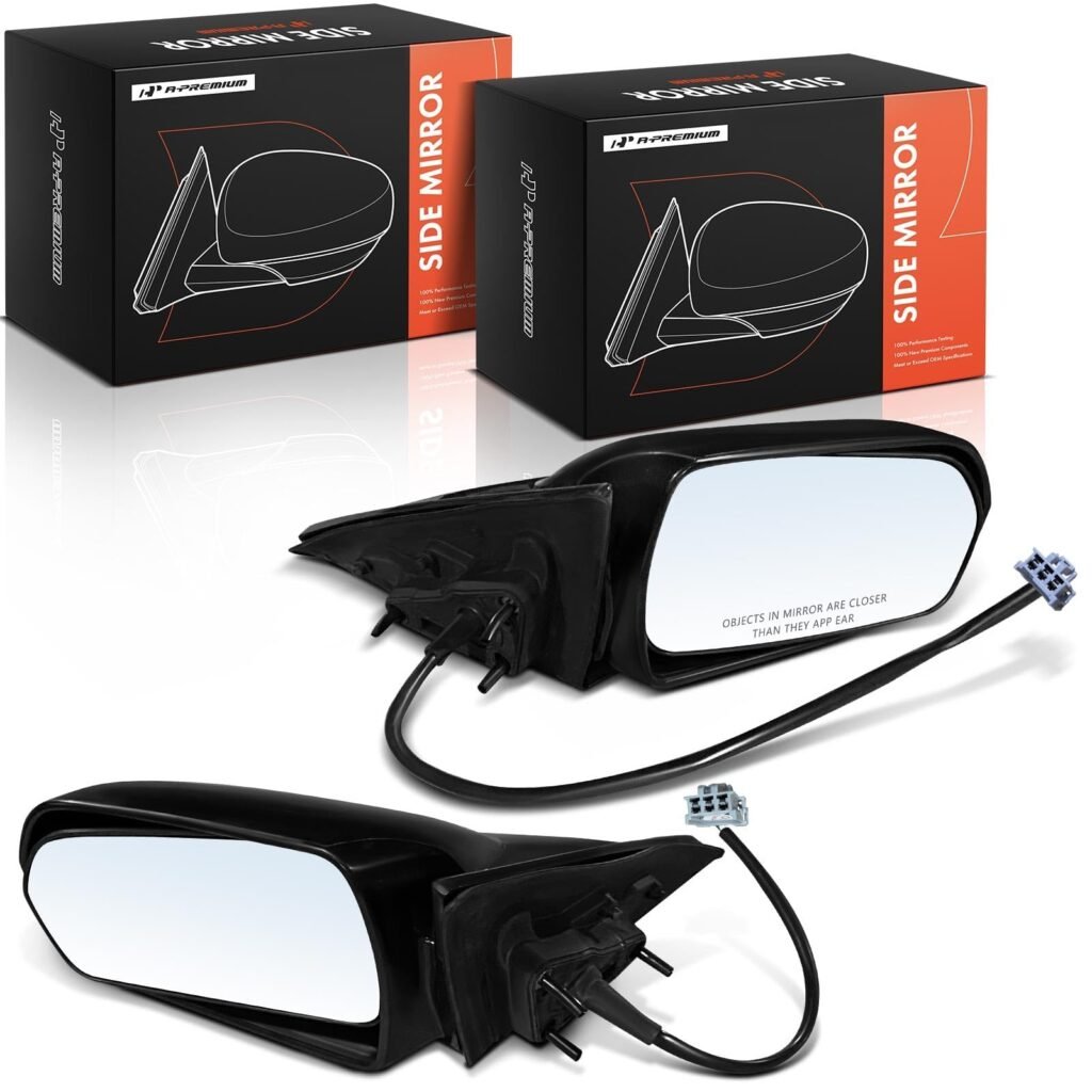 A-Premium Power Door Mirrors for Honda Accord 1998-2002