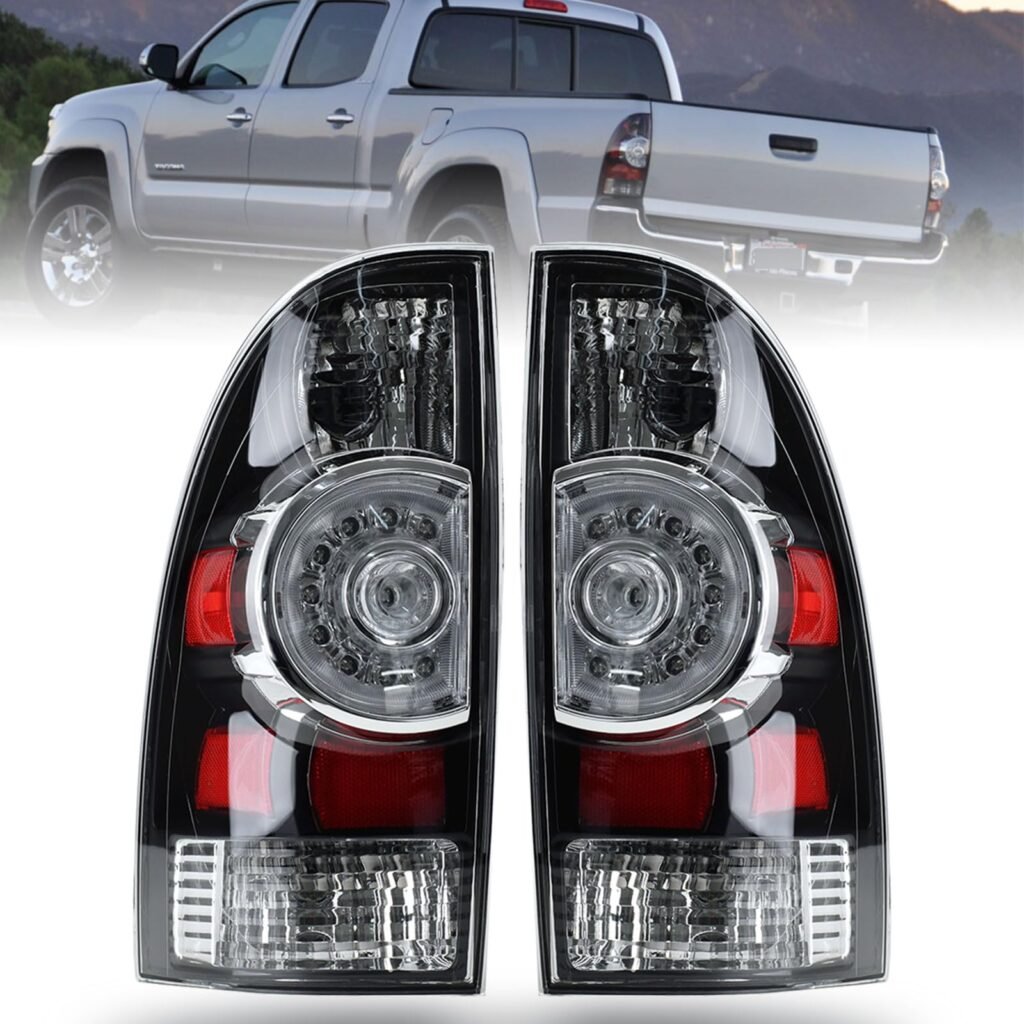 Nakuuly Tail Light Assembly Set for 2005-2015 Tacoma