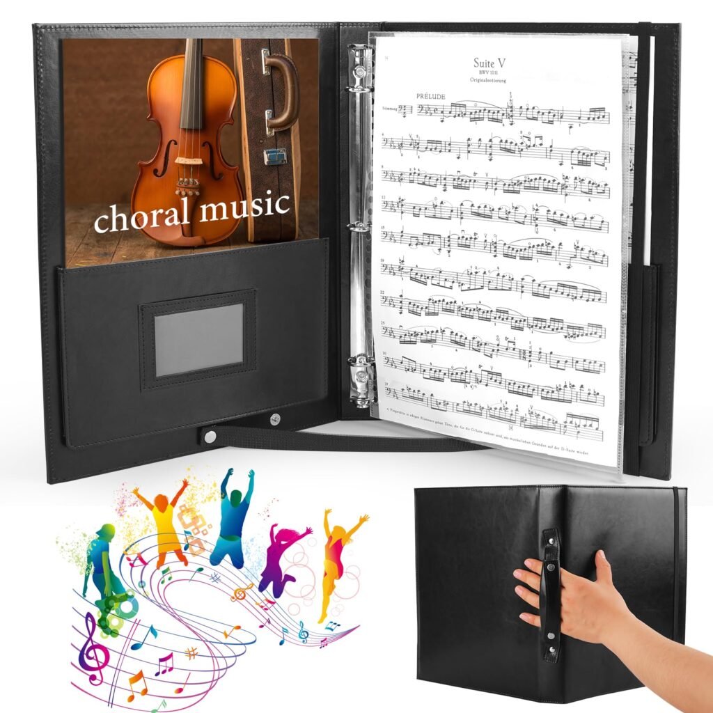 HYRAUL Black Choral Music Folder