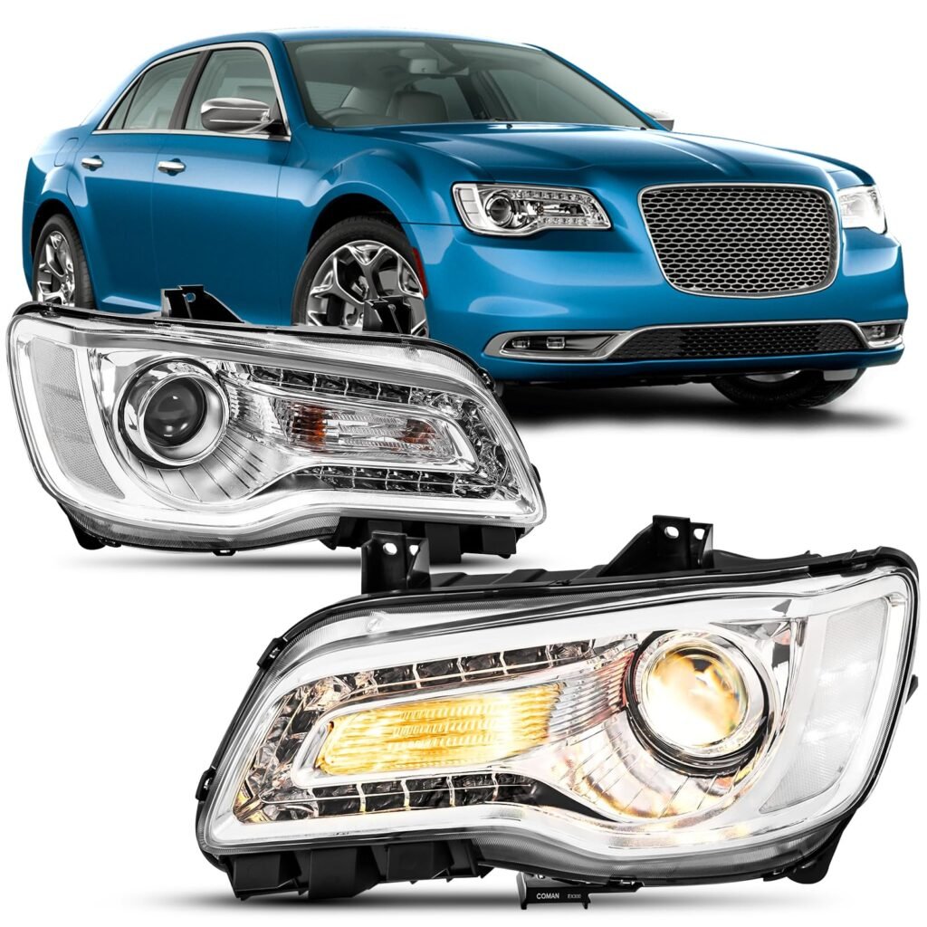 Reinko Headlight Assembly for Chrysler 300/300C (2011-2023)