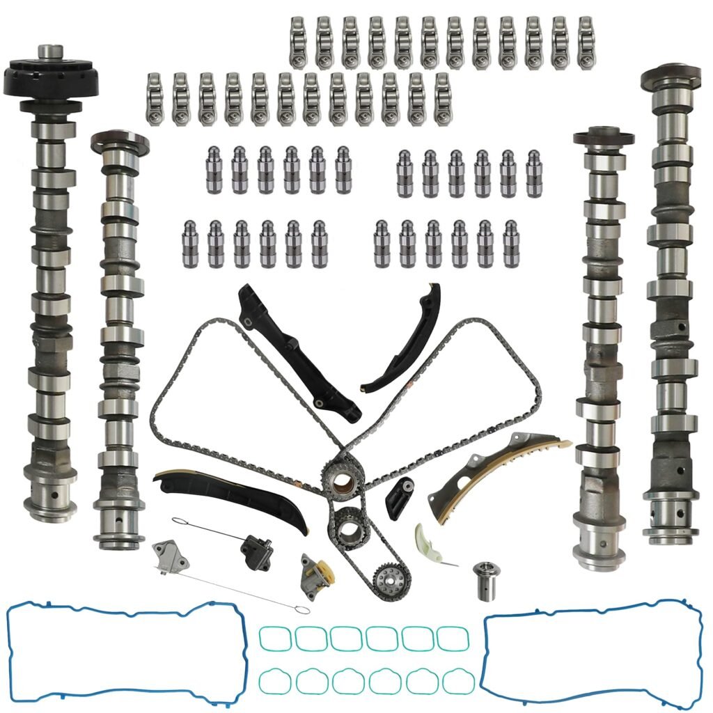 11-16 Pentastar Timing Chain Kit & 4x Camshafts for Engine Overhaul 3.6L