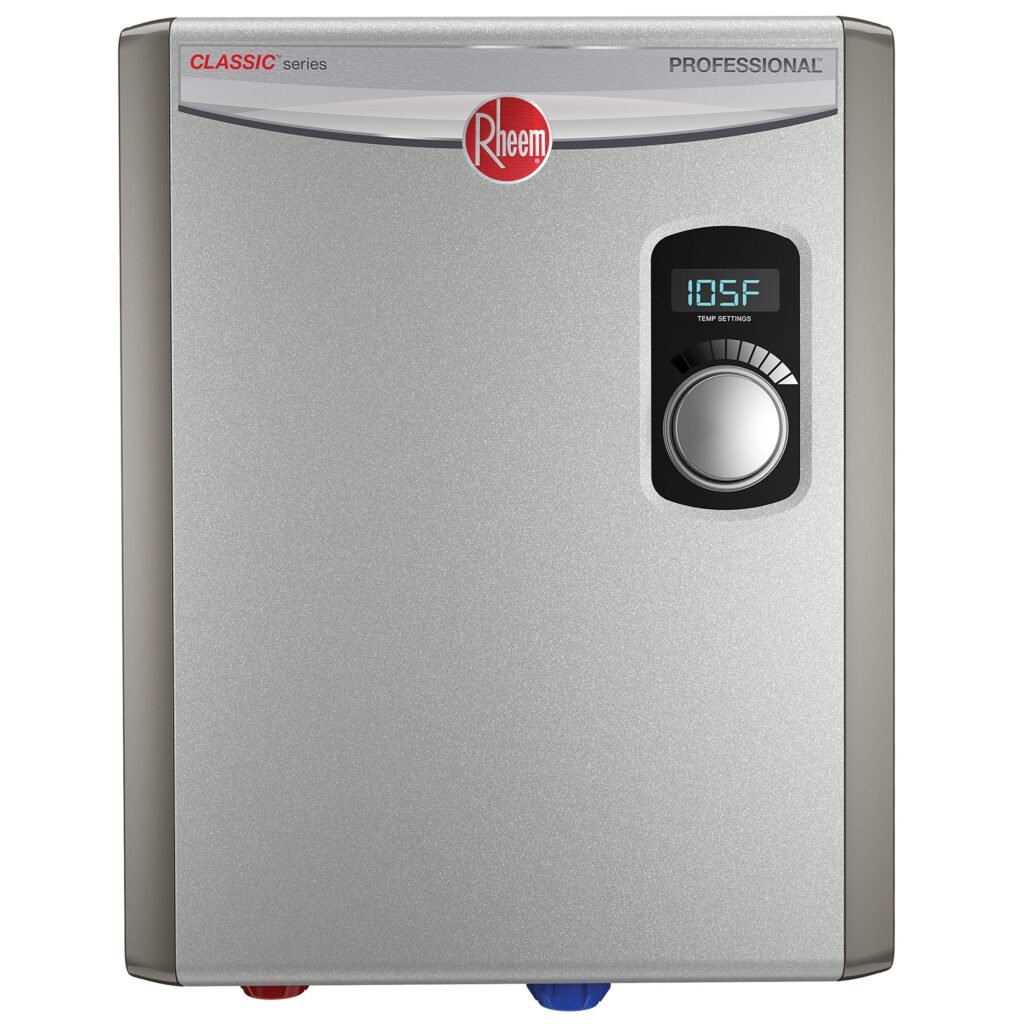 &**New open**Rheem 18kW 240V Tankless Electric Water Heater